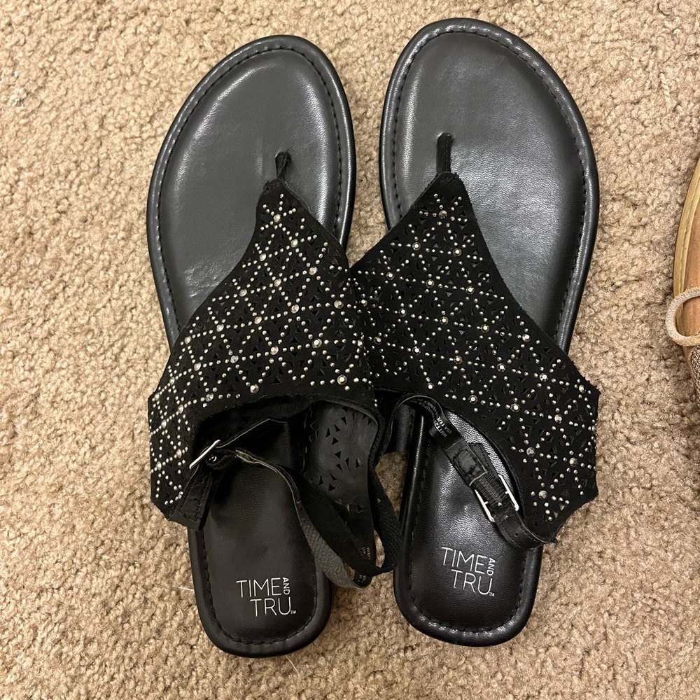 Black Sandals